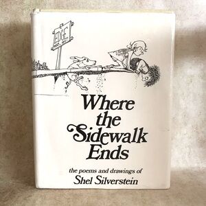 Shel Silverstein Book Where the Sidewalk Ends